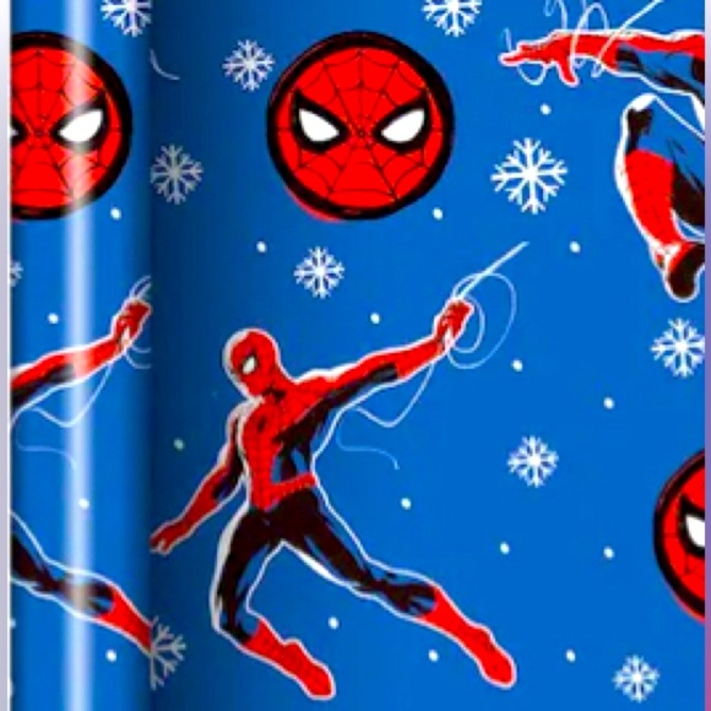 MARVEL SPIDER-MAN CHRISTMAS WRAPPING PAPER